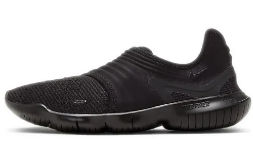 Nike Free Rn Flyknit 3.0 'Triple Black' Women's