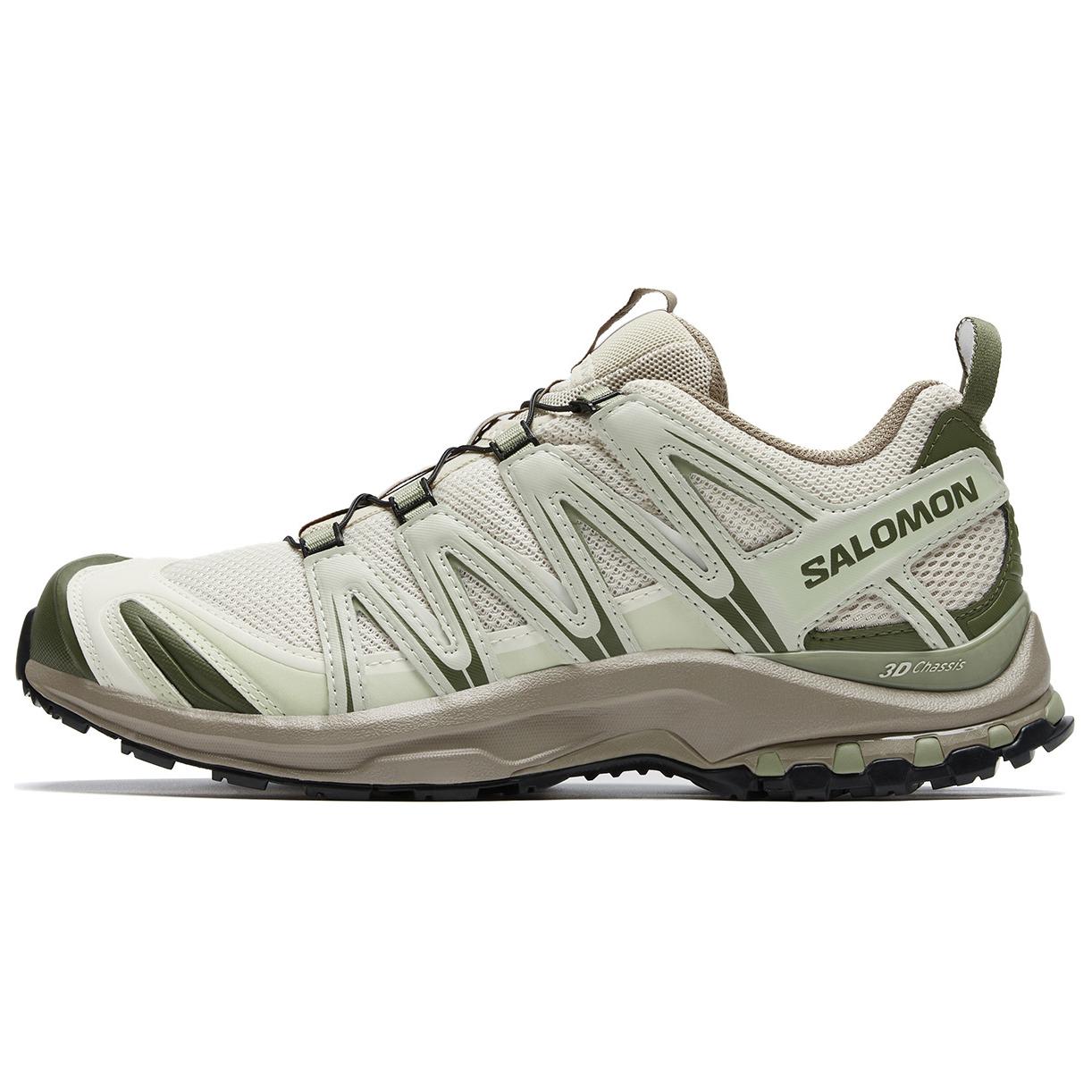 SALOMON Salomon XA PRO 3D Comfortable and versatile Wear-resistant Low-top Outdoor functional shoes Men and women same style Bee gray light celadon green pepper white dove green