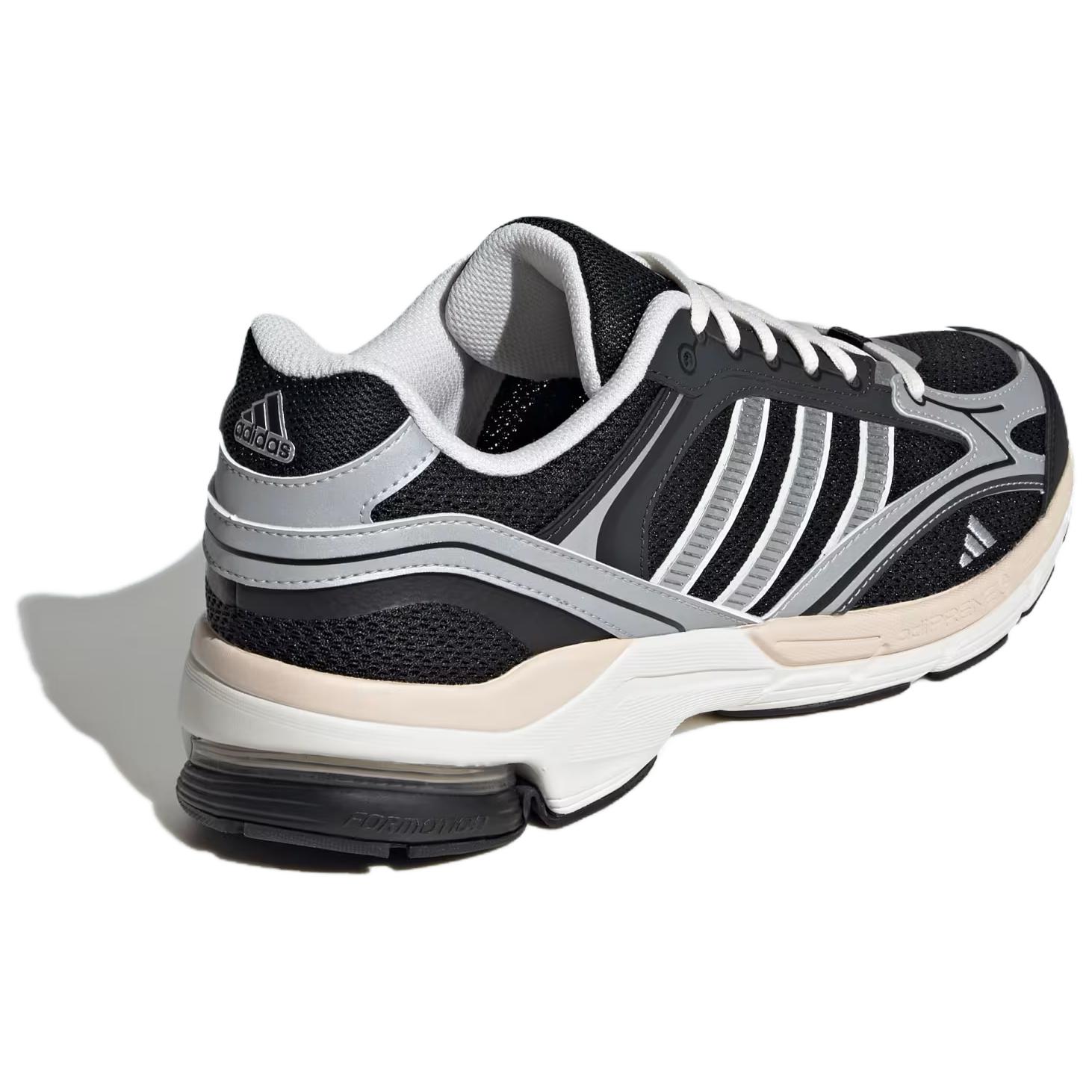 Adidas Spiritain 2000 Low top Casual Running Shoes Unisex Black Silver