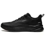 Li Ning Liuyun Fabric Slip Resistant Abrasion Resistant Low top Running Shoes Men's Black