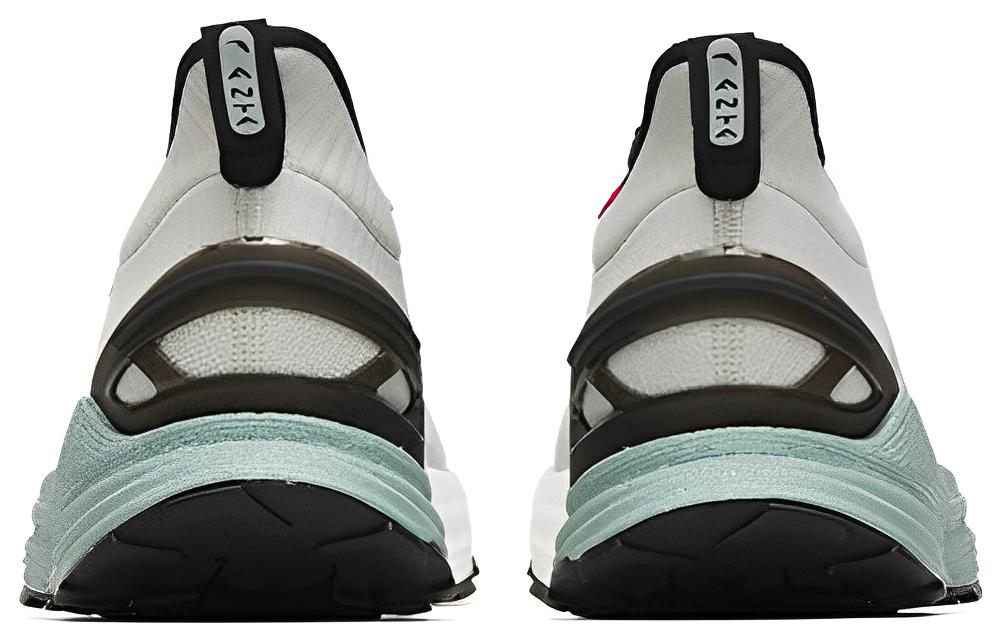 Anta Gen 3.0 Comfortable Slip Resistant Lightweight Rebound Low top Running Shoes Men’s White Gray Green