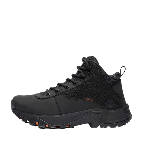 Timberland Maddsen Leather Short Outdoor Boots Men's Black