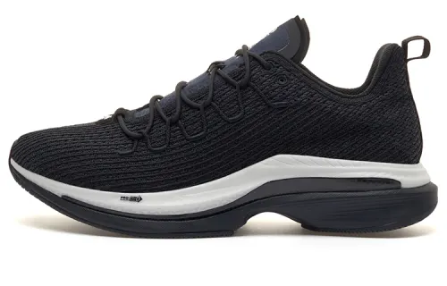 DESCENTE RUNNING Sports Abrasion Resistant Breathable Cushioning Low top Running Shoes Unisex Black