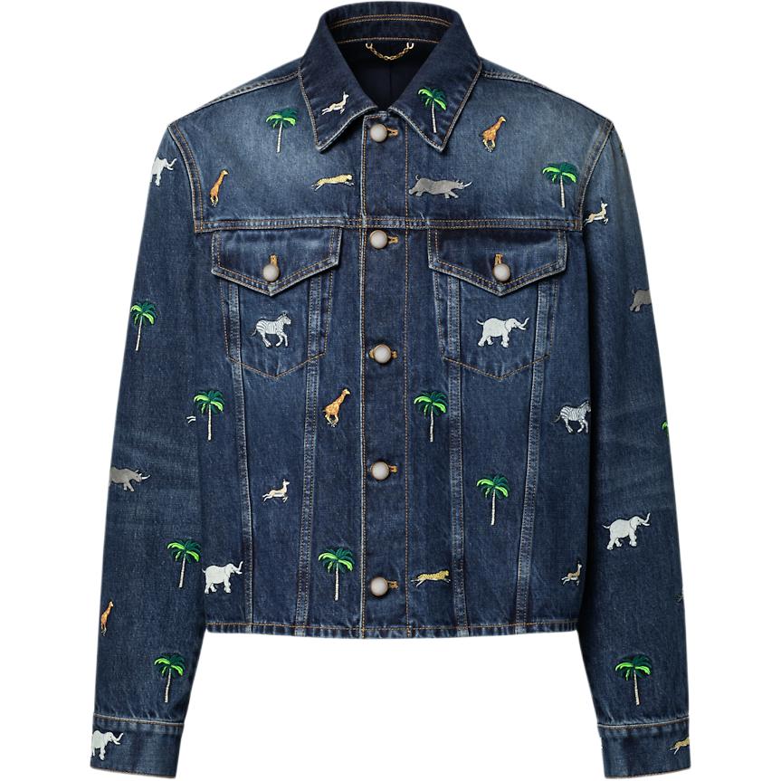 Мужская куртка Louis Vuitton × The Darjeeling Limited SS26 (цвет как на фото)