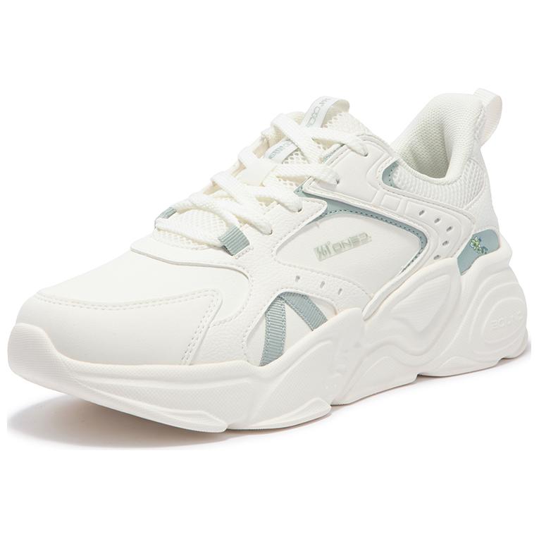 361° Life Collection Abrasion Resistant Low top Running Shoes Women’s White Green