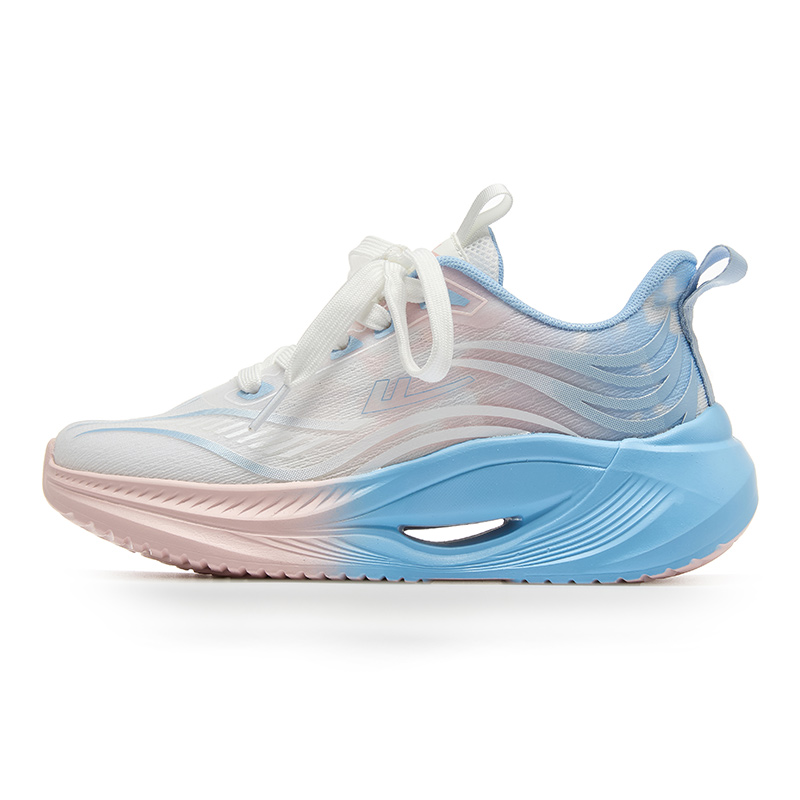 WARRIOR Running Shoes Women’s Low Top White/Blue/Pink