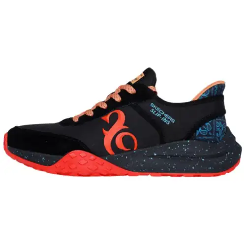 Snoop Dogg x Skechers Slip Ins Abrasion Resistant Low top Running Shoes Men's Black