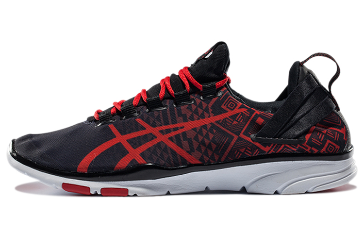 Asics Gel Fit Sana 2 Low top Running Shoes Women's Black Vermillion
