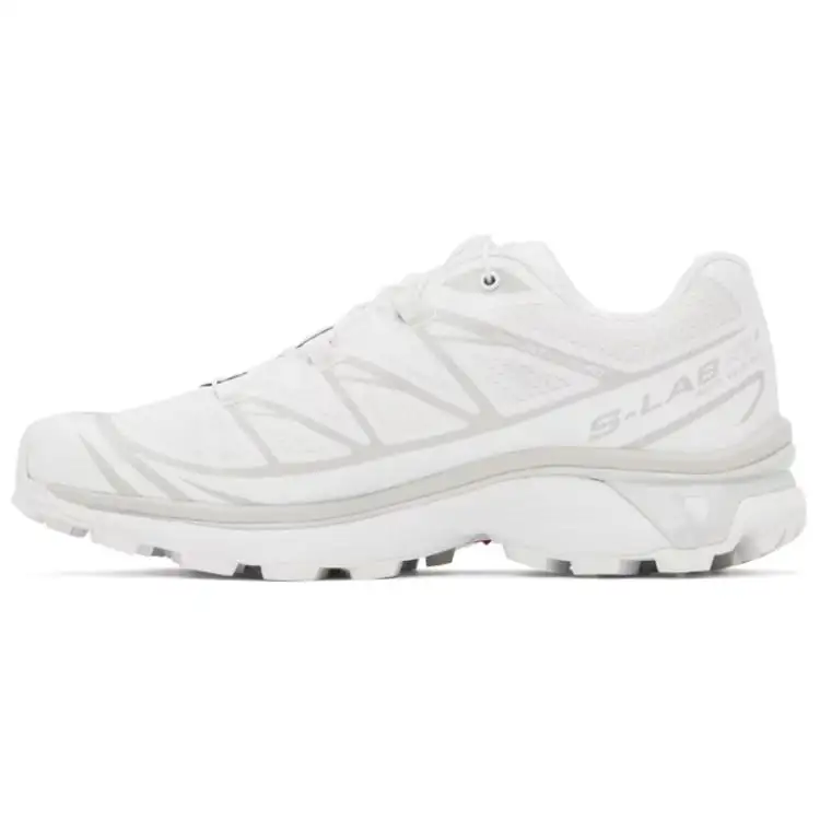 SALOMON XT 6 Cushioning Abrasion Resistant Cushioning, Wear Resistant Low top Outdoor Shoes Women's White