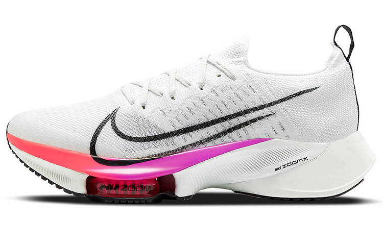 Nike Air Zoom Tempo Next% flyknit Training Professional Low-top Air Zoom/React Casual Running Shoes Men and Women White Rainbow