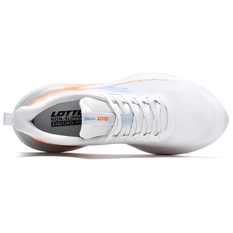 LOTTO Flying Shark Cushioning Slip Resistant Coverage Low top Running Shoes Men’s White