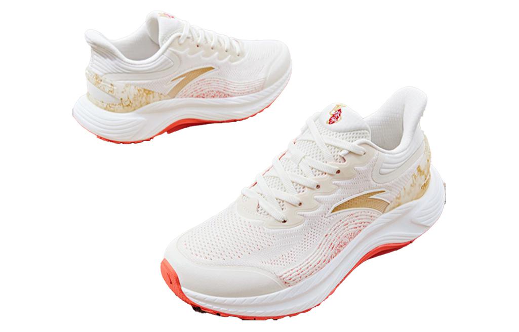 Anta Gen 3.0 Slip Resistant Textile, Synthetic Leather Abrasion Resistant Breathable Low top Running Shoes Women’s