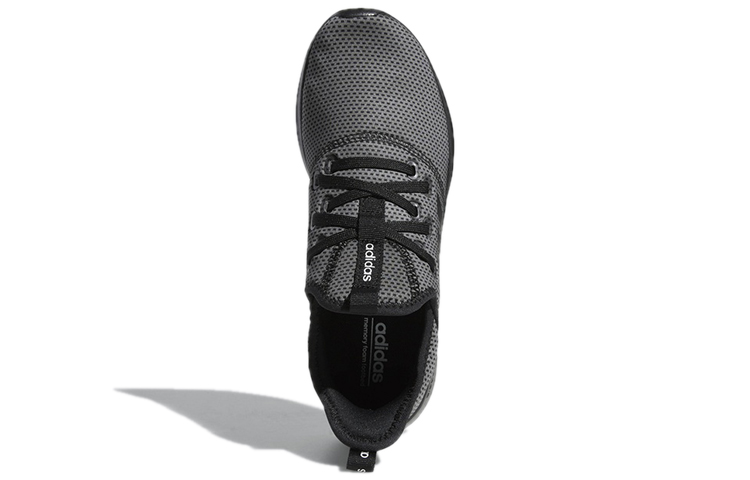 Женские кроссовки adidas neo Cloudfoam Pure (черно-серые) — Чёрный / серый — фото 5