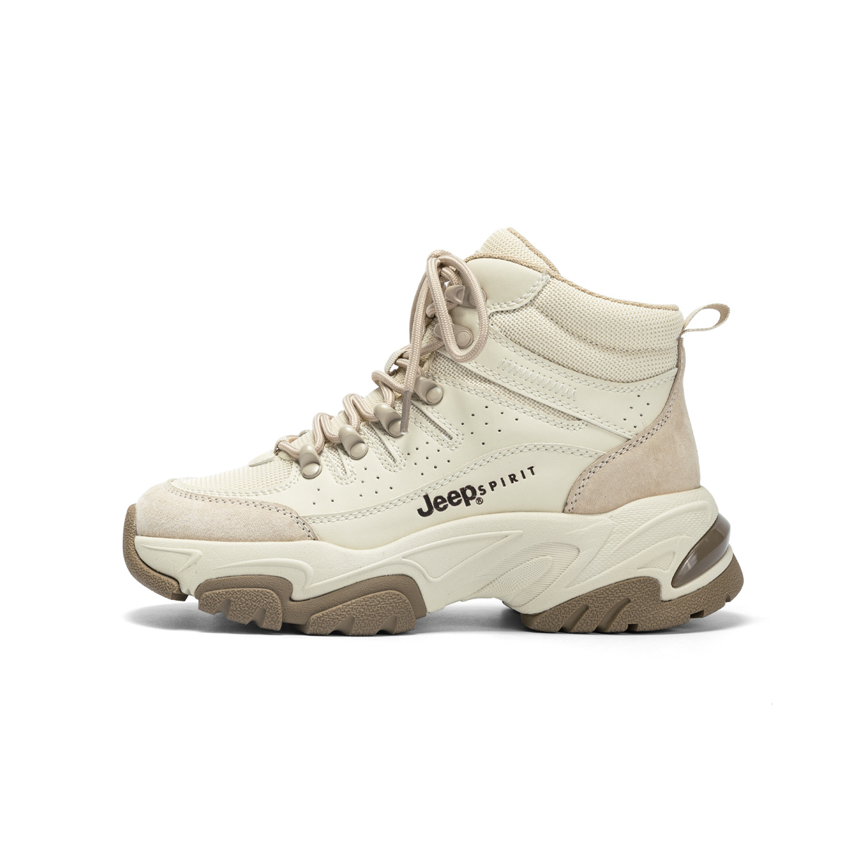 JEEP SPIRIT Textile, Synthetic Leather High top Outdoor Shoes Women’s