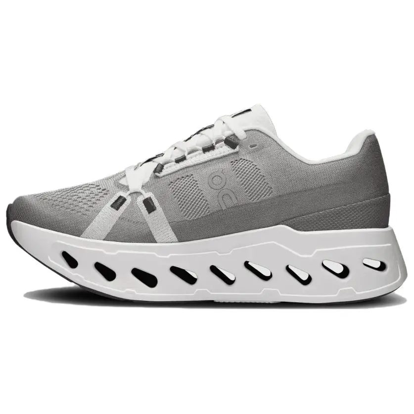 On Cloudeclipse Soft And Comfortable Low top Running Shoes Women's Gray White
