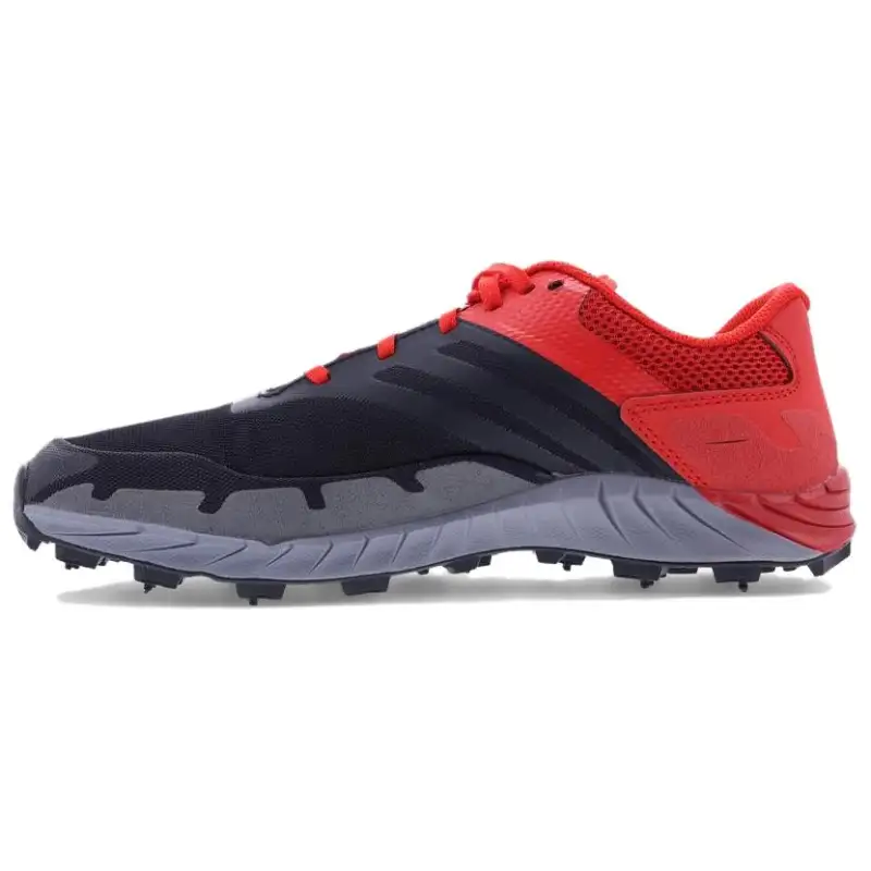 INOV 8 Nylon Cushioning Breathable Low top Trail Running Shoes Women's Red, Black