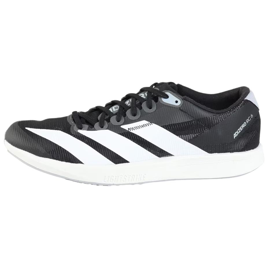 Adidas Adizero RC 6 Breathable Low top Running Shoes Unisex Black White