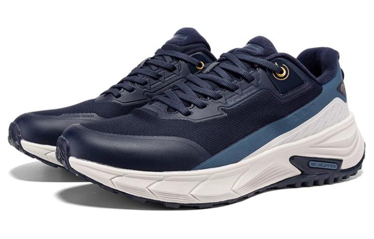 361° Abrasion Resistant Waterproof Slip Resistant Low top Running Shoes Men’s Blue White