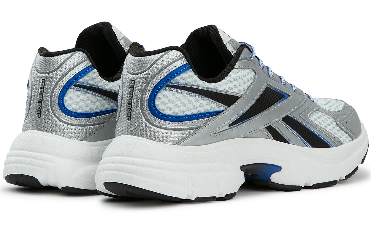 Reebok Low top Running Shoes Unisex Silver Blue Black