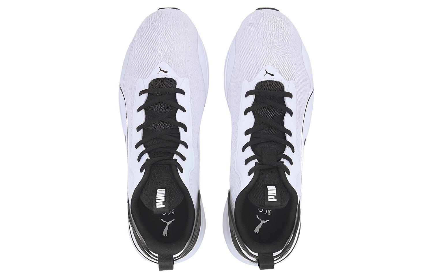 Кроссовки PUMA One8 Virat Kohli (бело-черные) — фото 4