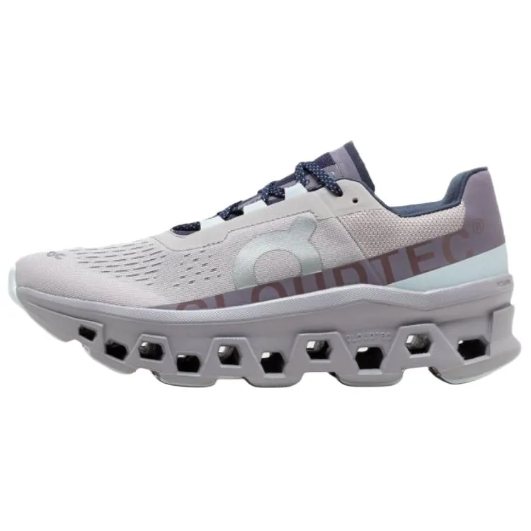 On Women's CloudmOnster 'Pearl Arctic'