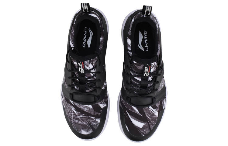 Li Ning Running Shoes Women’s Low Top Black/White/Gray