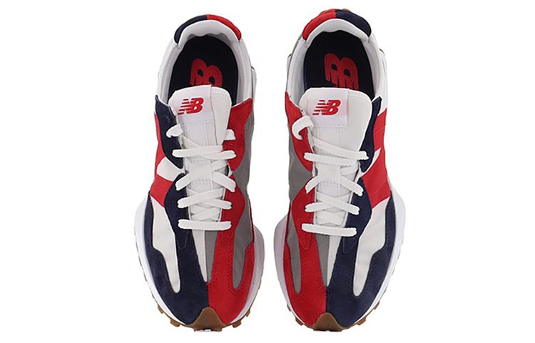 Мужские кроссовки New Balance 327 (красно-синие) — Красныйсиний — фото 4
