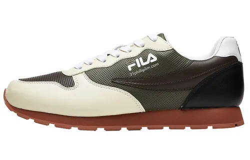FILA x 3.1 Phillip Lim Jogger Vintage Cushioning Abrasion Resistant Low top Running Shoes Men's Light Khaki