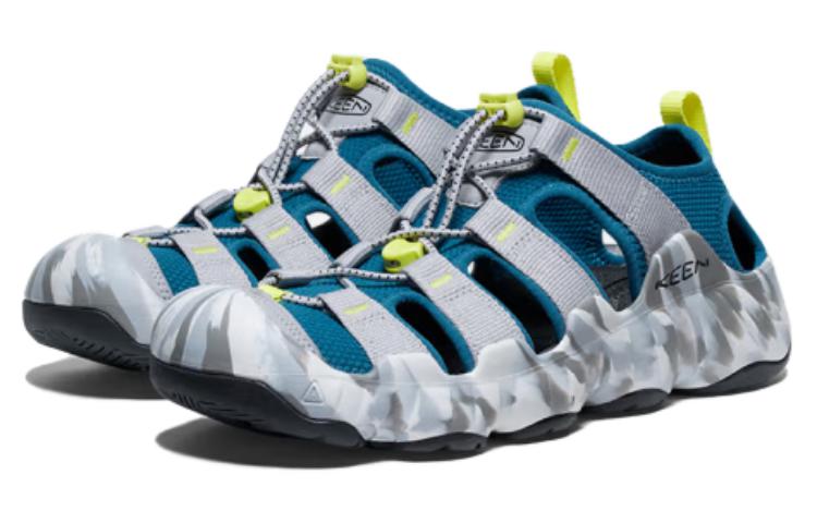 Keen HYPERPORT H2 Slip Resistant Abrasion Resistant Low top Outdoor Shoes Men’s Gray Blue
