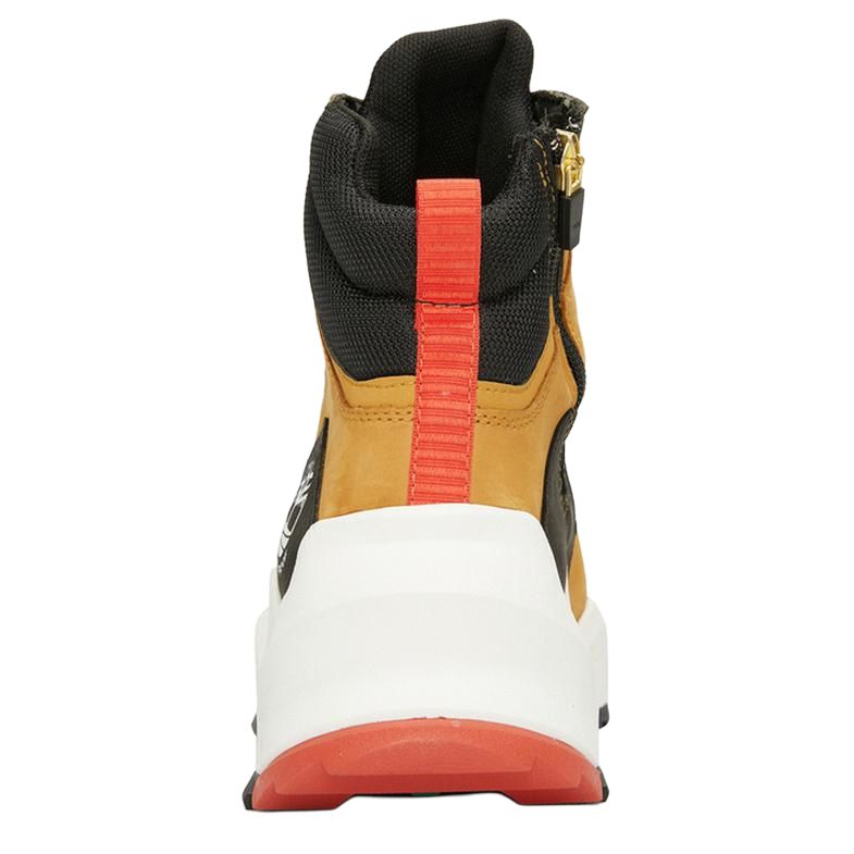Timberland MADBURY Collection Abrasion Resistant Abrasion Resistant High top Outdoor Shoes Men’s Yellow Black