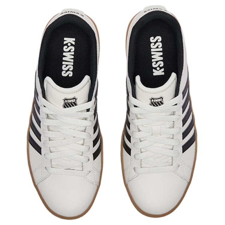 K·SWISS Synthetic Leather Low top Running Shoes Women’s White Black