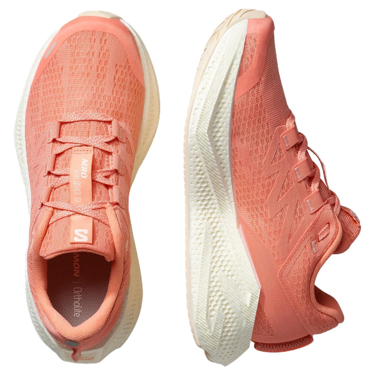 SALOMON Aeroglide 3 Cushioning Low top Running Shoes Women’s Peach Pink