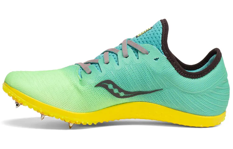 Saucony Running Shoes Women's Low Top Green Yellow