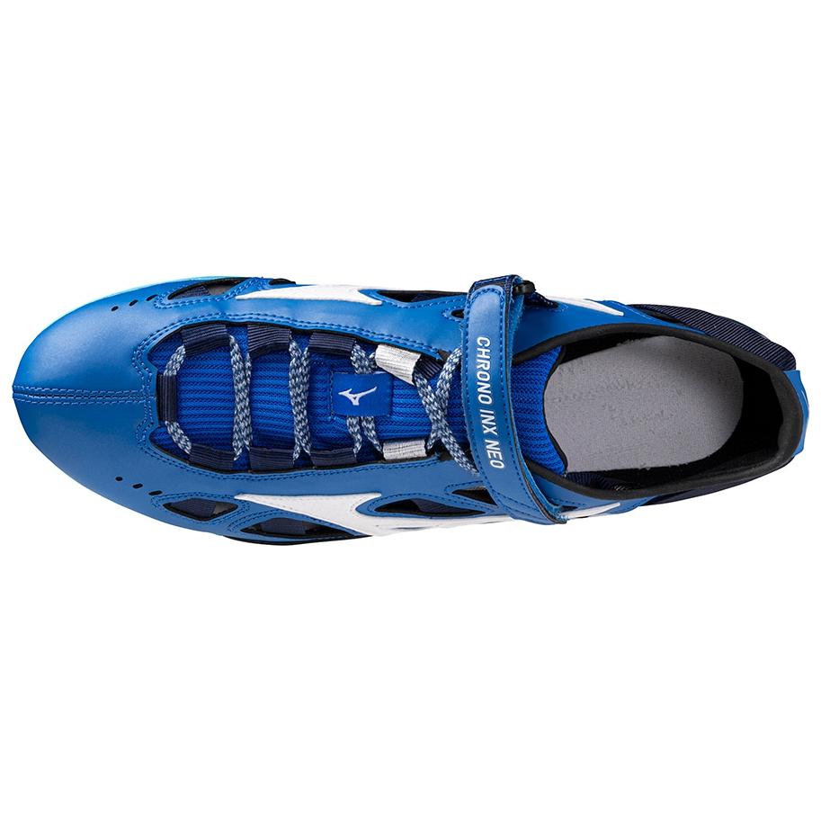 Mizuno Slip Resistant Abrasion Resistant Low top Sprint Running Shoes Unisex Blue White
