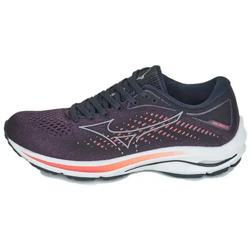 Mizuno Wave Rider 25 Comfortable Cushioning Slip Resistant Support Low top Running Shoes Women's