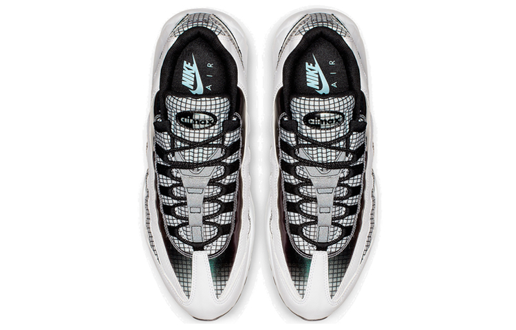 Унисекс кроссовки Nike Air Max 95 (бело-черный) — фото 4