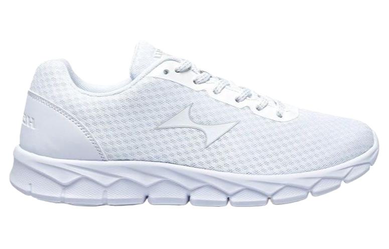HEALTH Cushioning Abrasion Resistant Cushioning, Wear Resistant Low top Running Shoes Men’s White