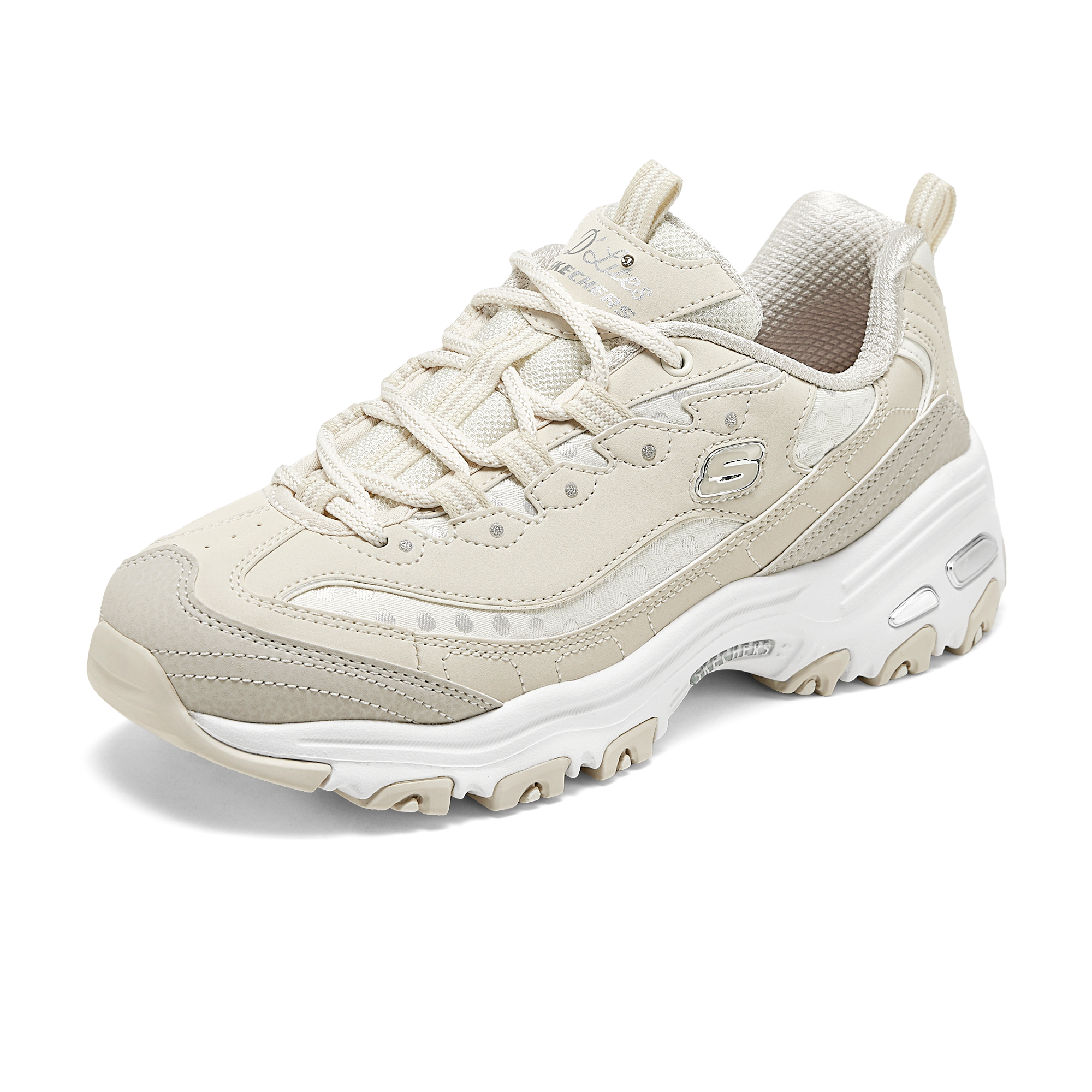Skechers D’LITES 1.0 Low top Running Shoes Women’s Beige