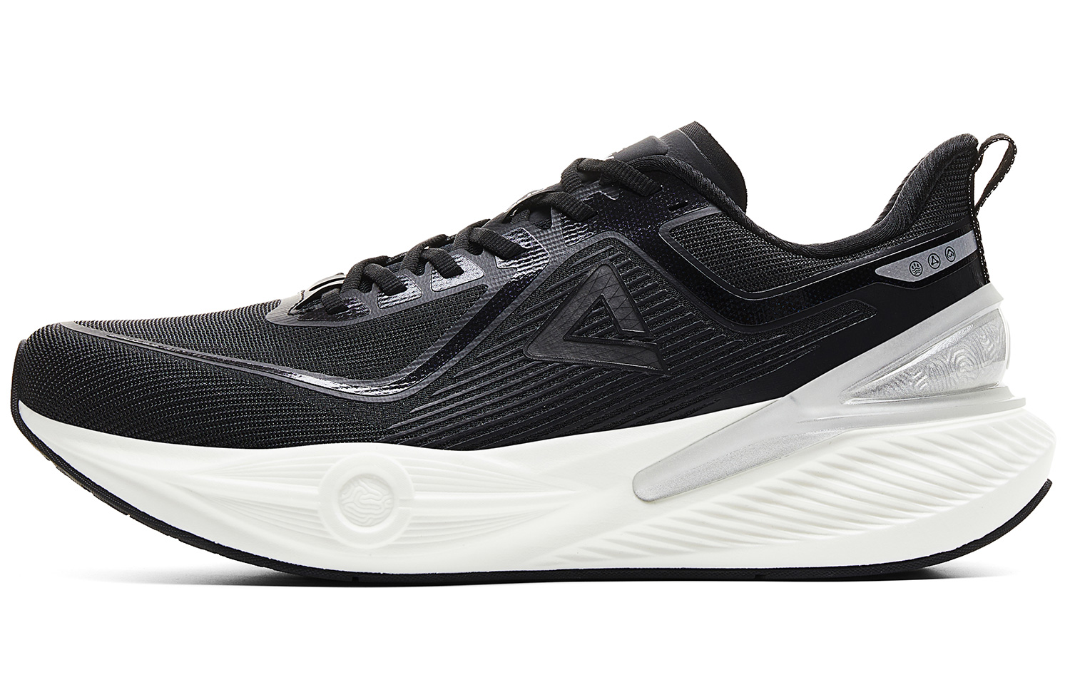 PEAK Taichi 7.0 PRO Slip Resistant Abrasion Resistant Support Low top Training Running Shoes Men’s Black White