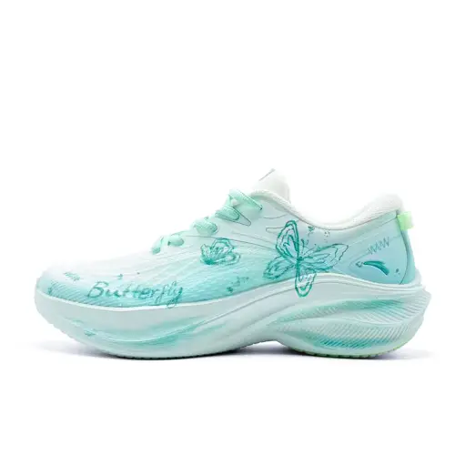 Anta Leaf 5.0 Textile, Synthetic Leather Abrasion Resistant Support Low top Casual Running Shoes Women's