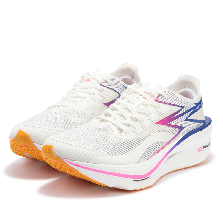 361° Flame 3 Cushioning Slip Resistant Breathable Low top Marathon Racing Running Shoes Unisex Fluorescent Blast Pink