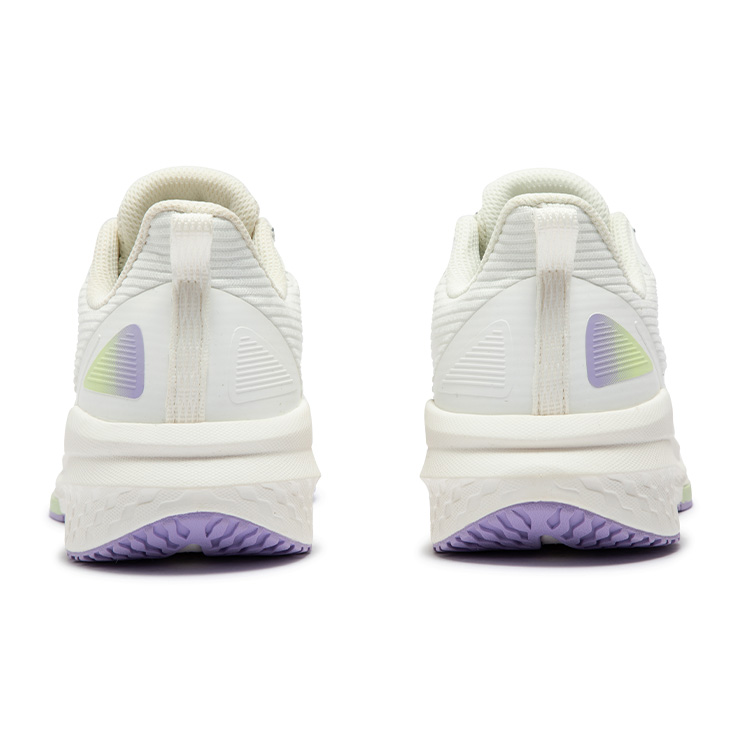 361° Cushioning Slip Resistant Abrasion Resistant Low top Casual Running Shoes Women’s White Purple
