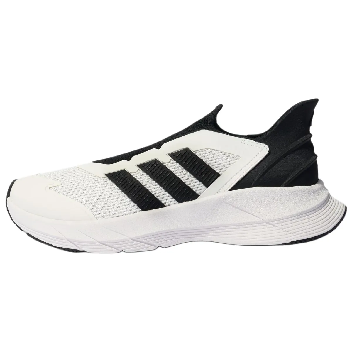 Adidas Slip Resistant Abrasion Resistant Low top Running Shoes Unisex Black White