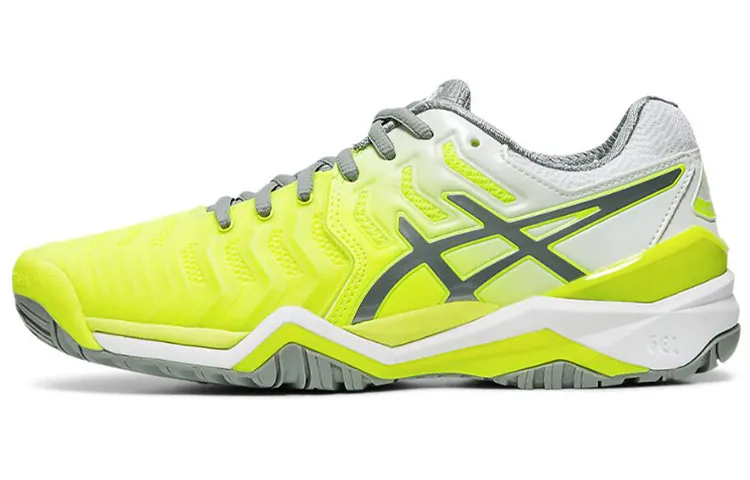 ASICS Gel Resolution 7 'Safety Yellow Stone Grey' Women's