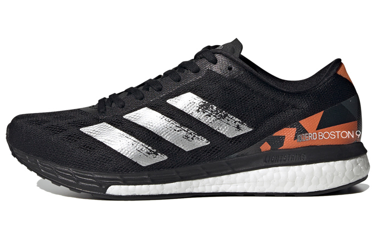 Adidas Adizero Boston 9 'Black Signal Orange'
