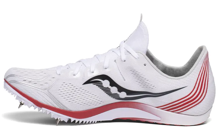 Saucony Endorphin 3 Low top Running Shoes Men's White Red