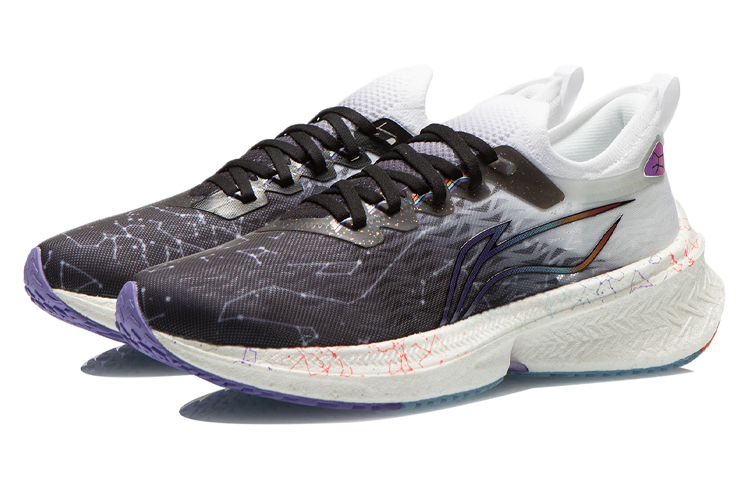 Li Ning Textile, TPU Cushioning Slip Resistant Abrasion Resistant Lightweight Breathable Low top Running Shoes Women’s