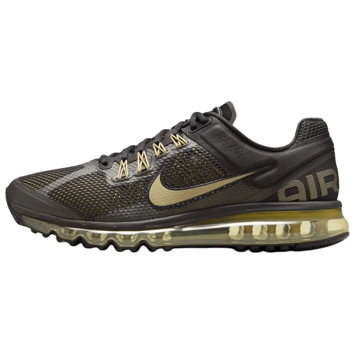 Nike Air Max 2013 Black Flat Gold