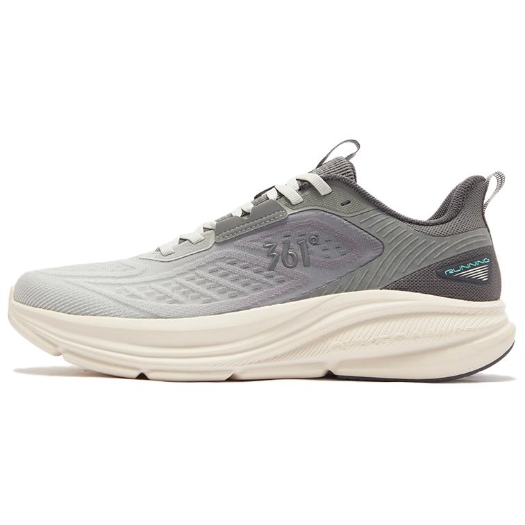 361° Slip Resistant Abrasion Resistant Low top Casual Running Shoes Men’s Gray