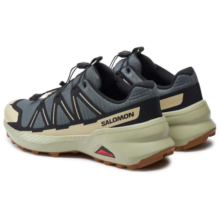 SALOMON Slip Resistant Abrasion Resistant Low top Casual Running Shoes Men’s Gray